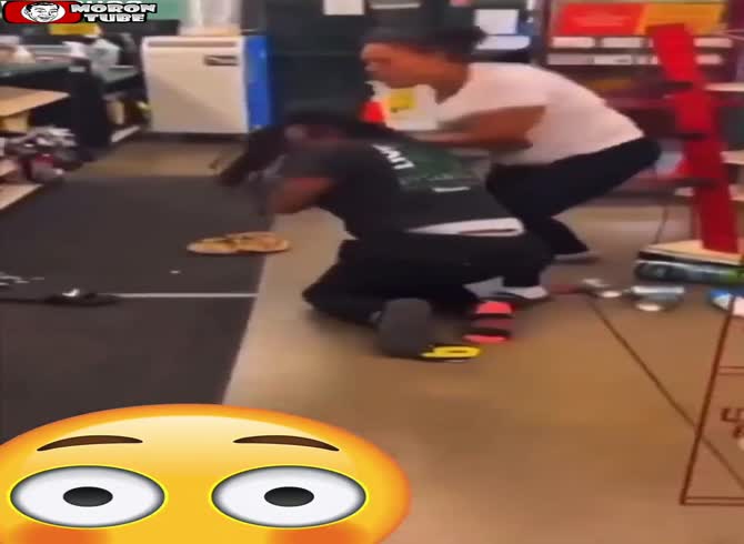 Video: She gets shot after attacking a shop clerk